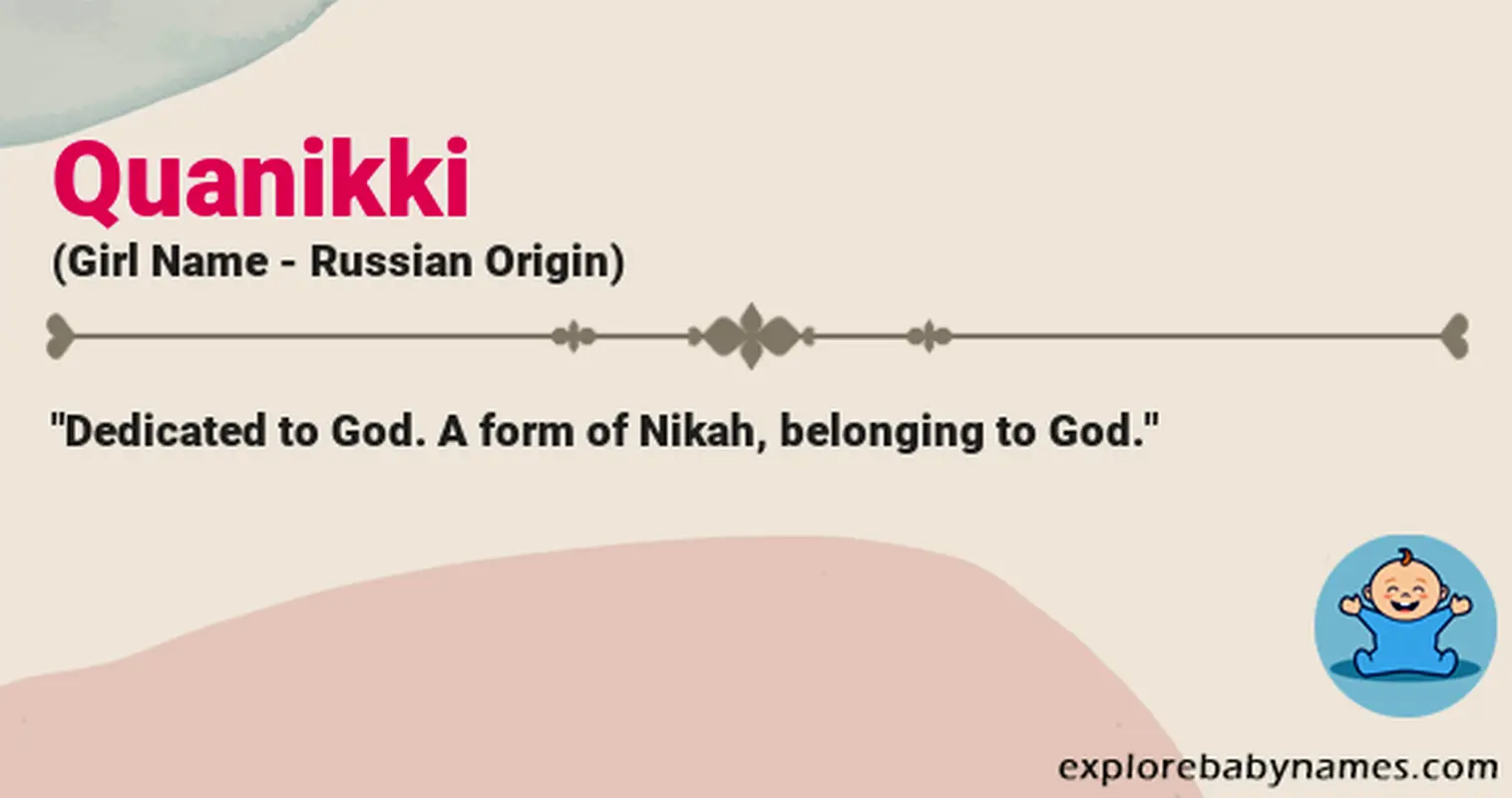 Meaning of Quanikki