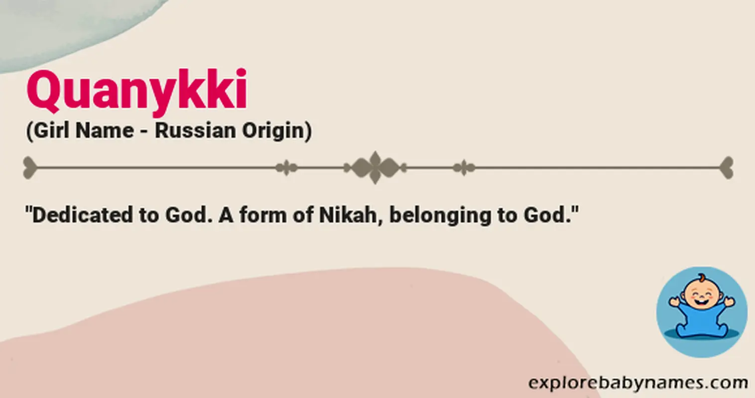 Meaning of Quanykki