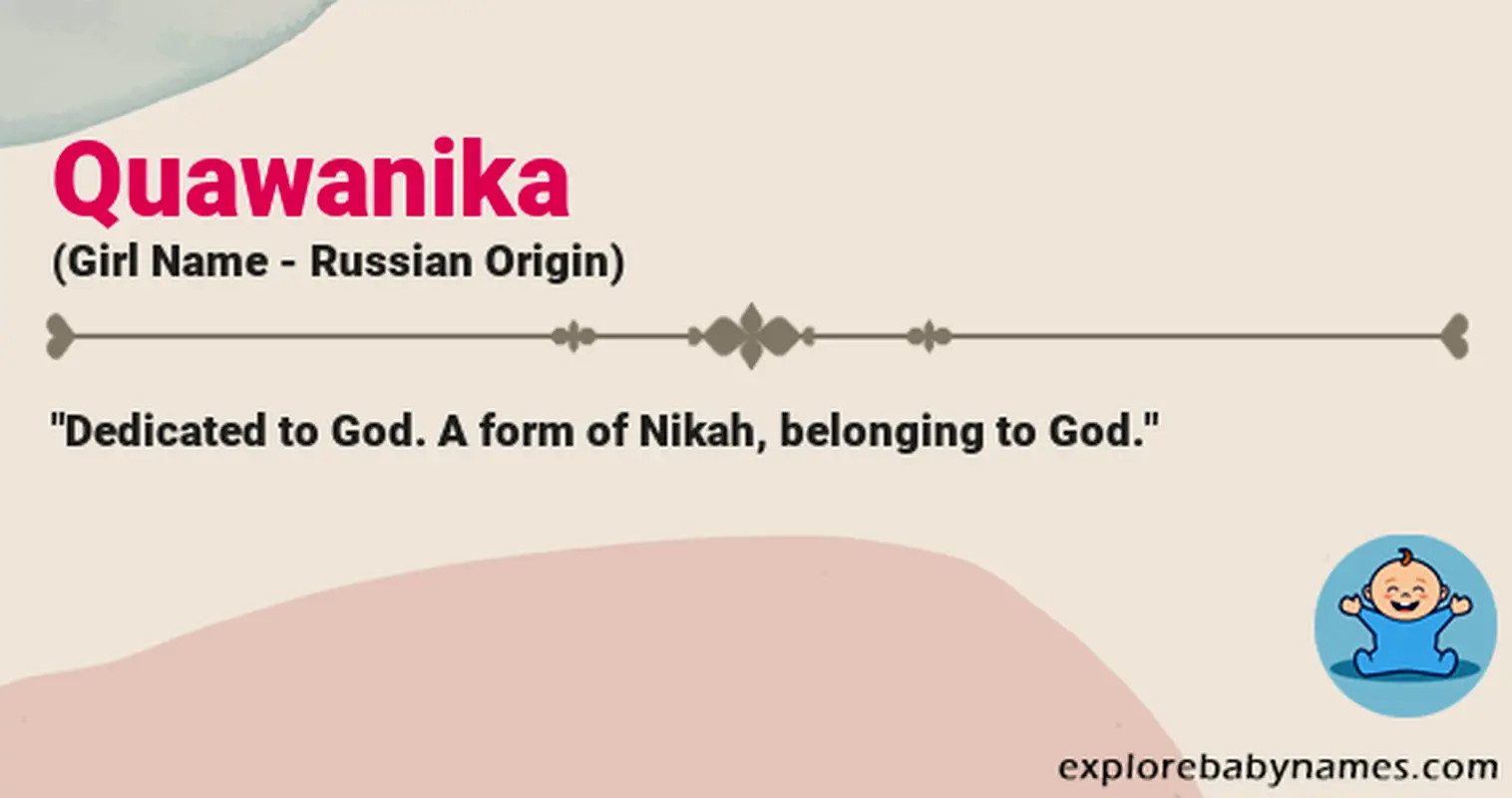 Meaning of Quawanika