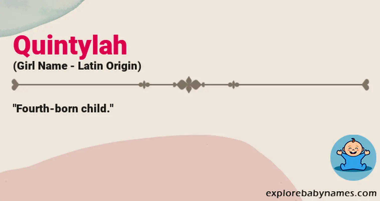 Meaning of Quintylah