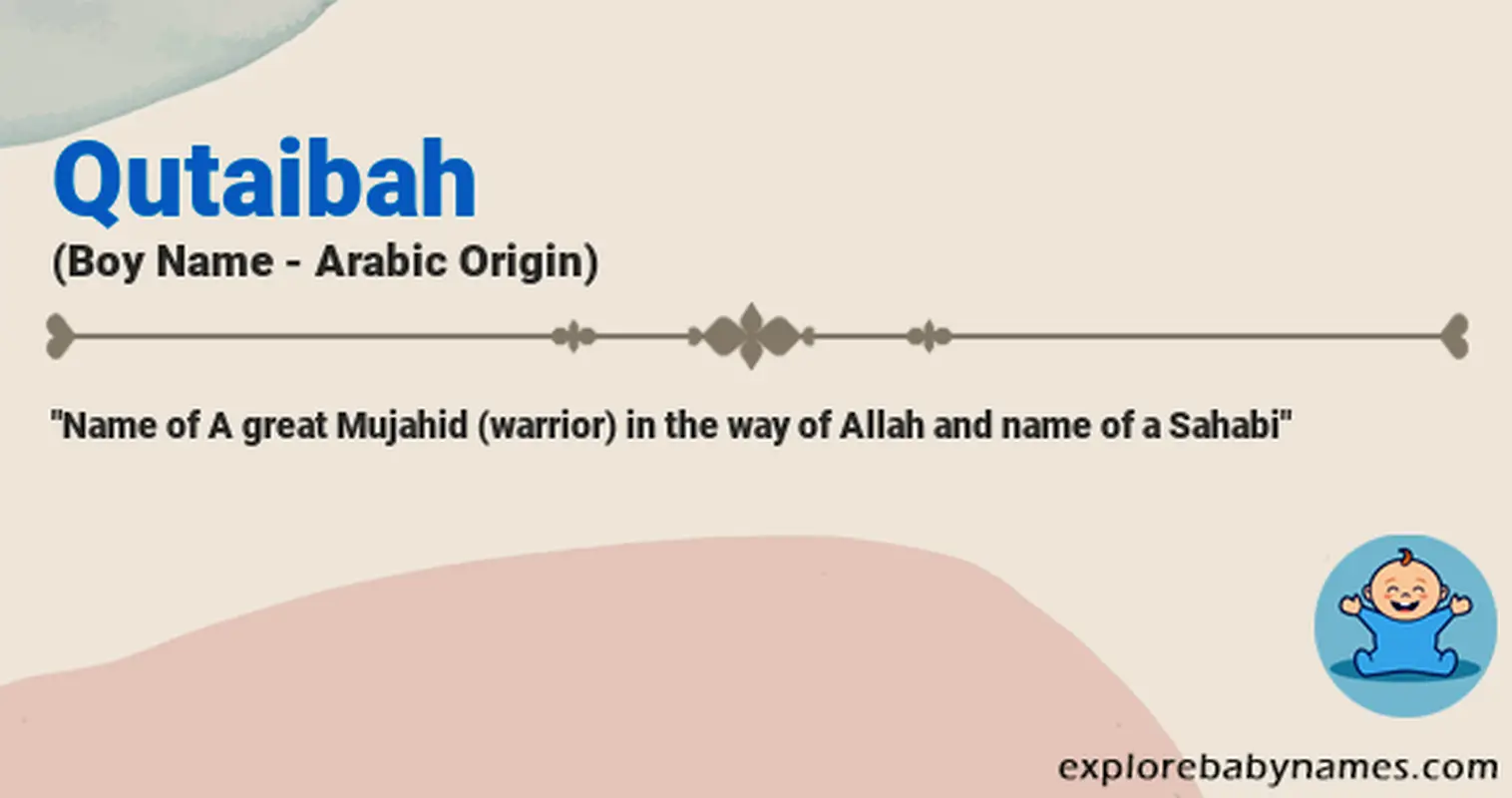 Meaning of Qutaibah