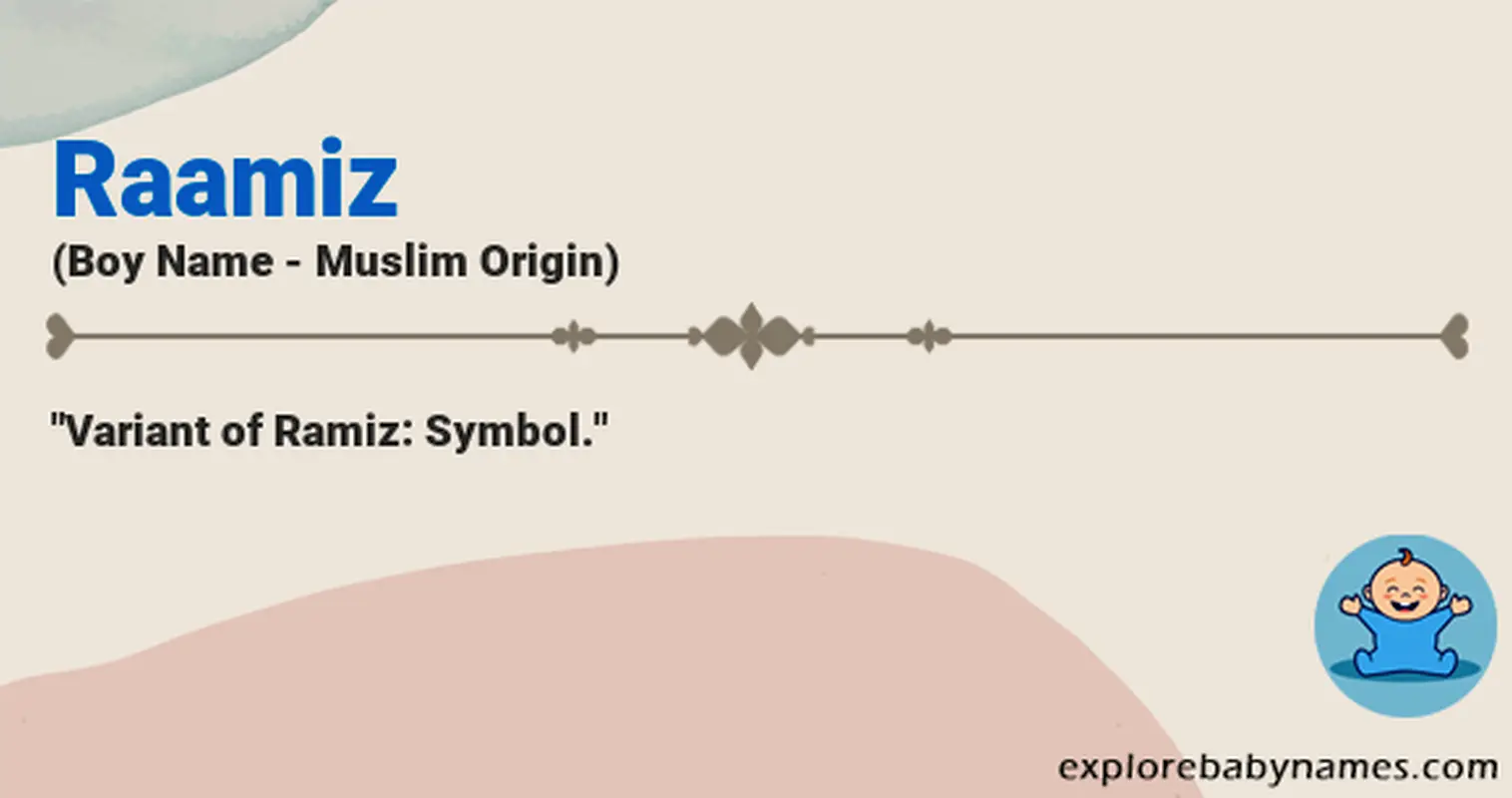 Meaning of Raamiz
