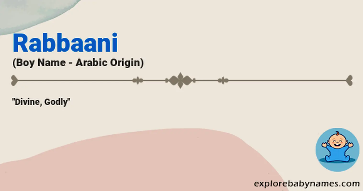 Meaning of Rabbaani