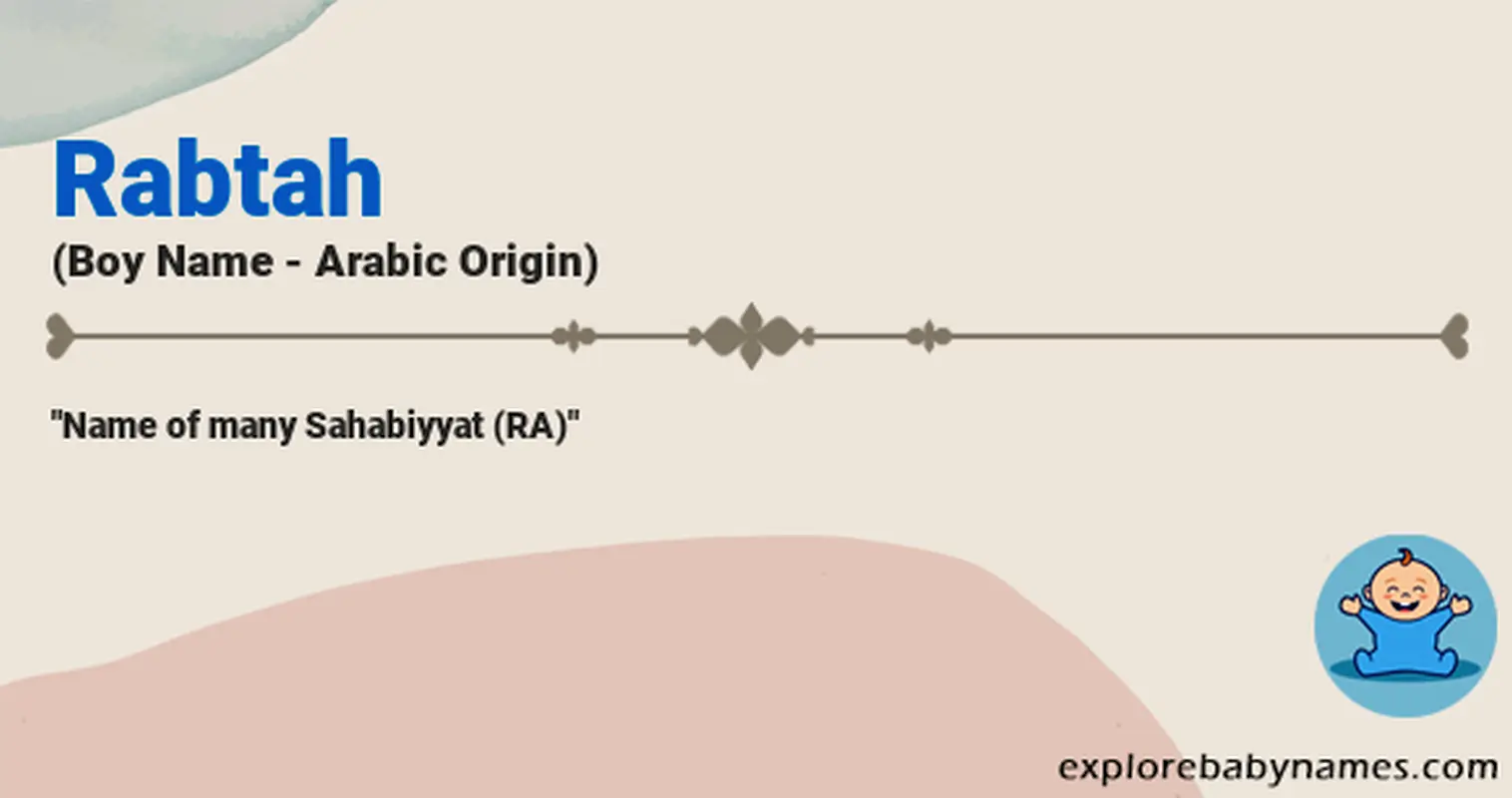 Meaning of Rabtah