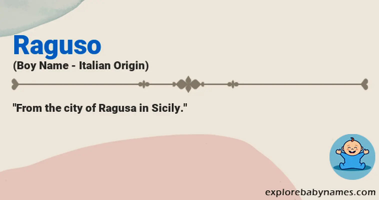 Meaning of Raguso