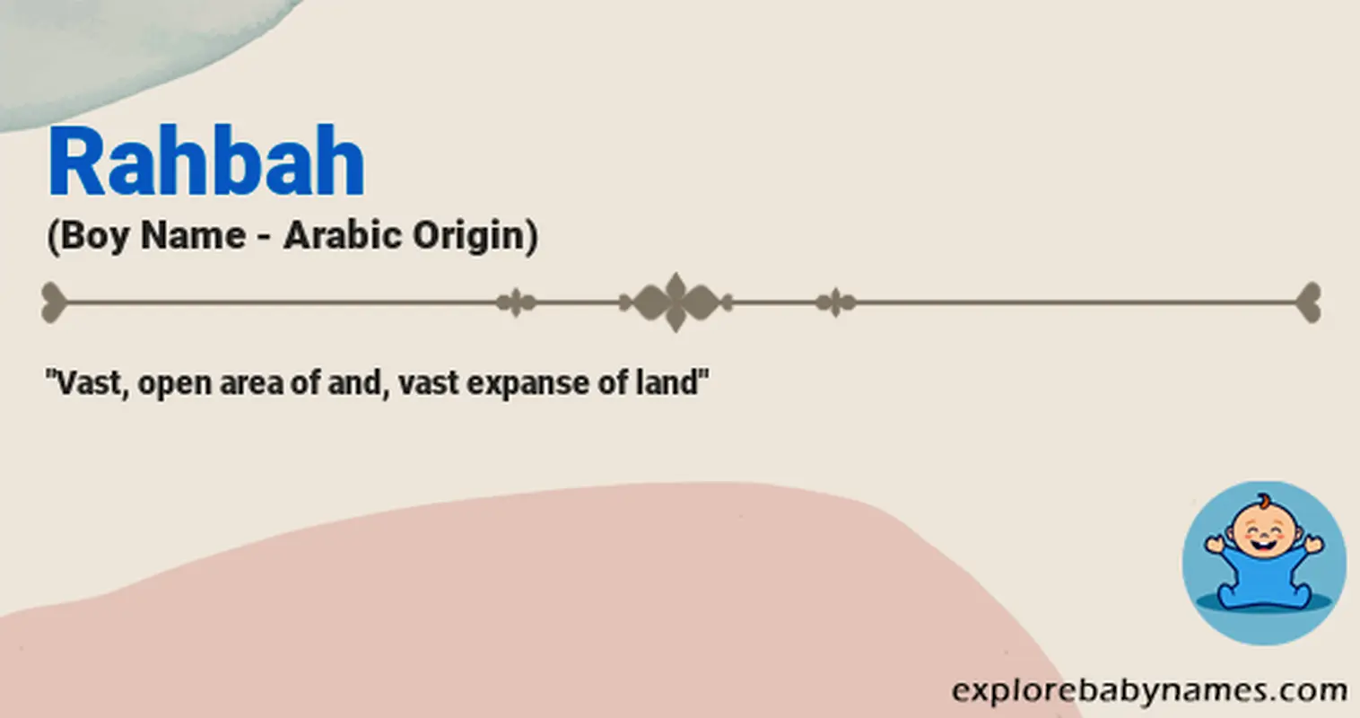 Meaning of Rahbah