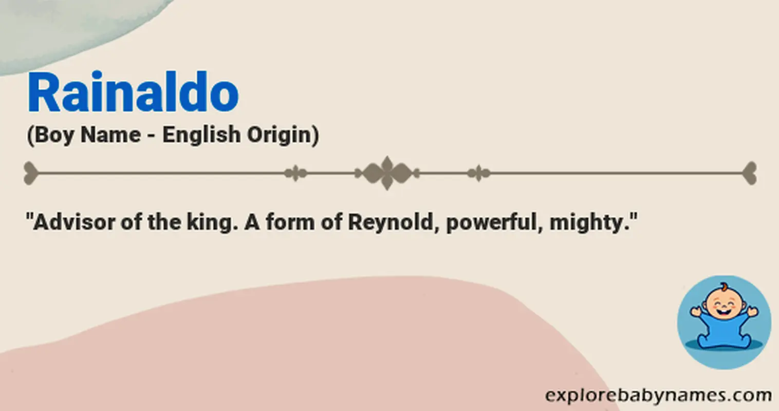 Meaning of Rainaldo