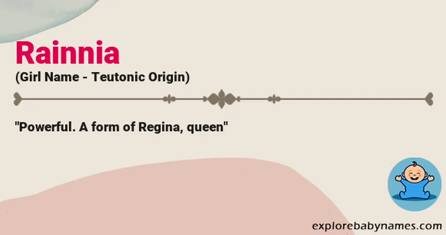 Meaning of Rainnia