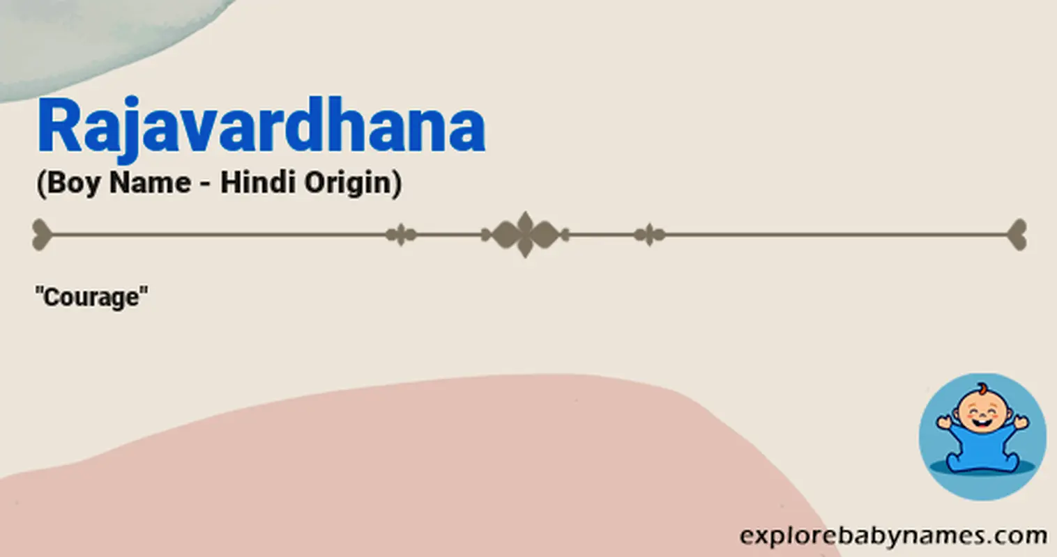 Meaning of Rajavardhana