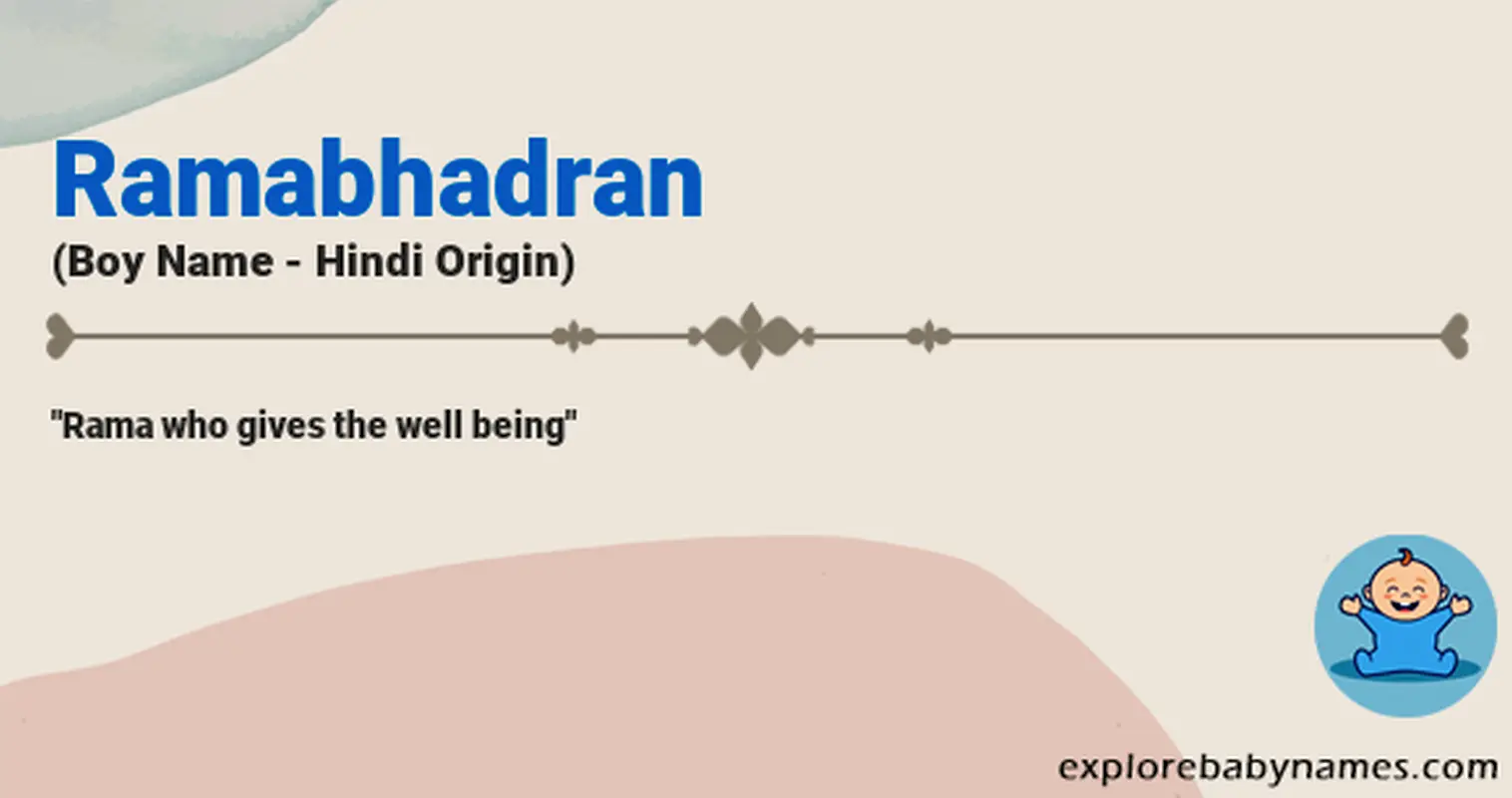 Meaning of Ramabhadran