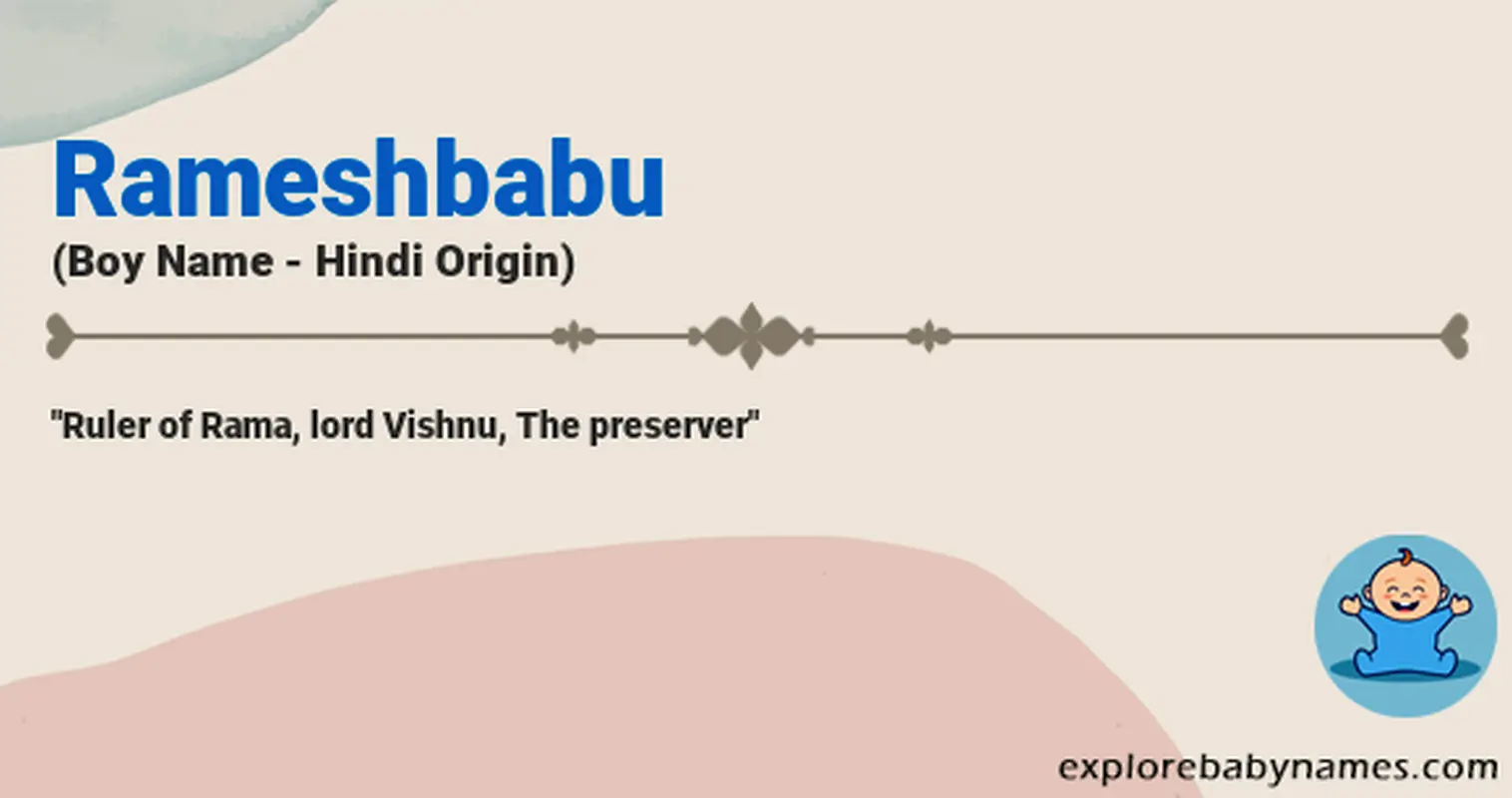Meaning of Rameshbabu