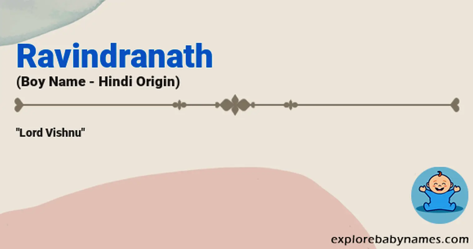 Meaning of Ravindranath