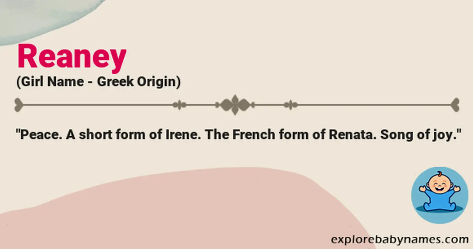 Meaning of Reaney