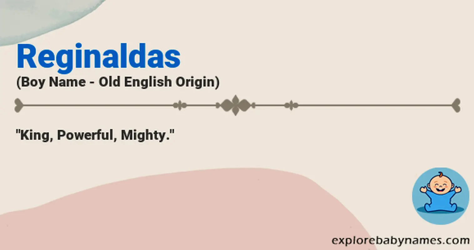 Meaning of Reginaldas
