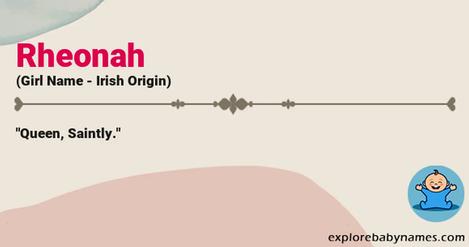 Meaning of Rheonah