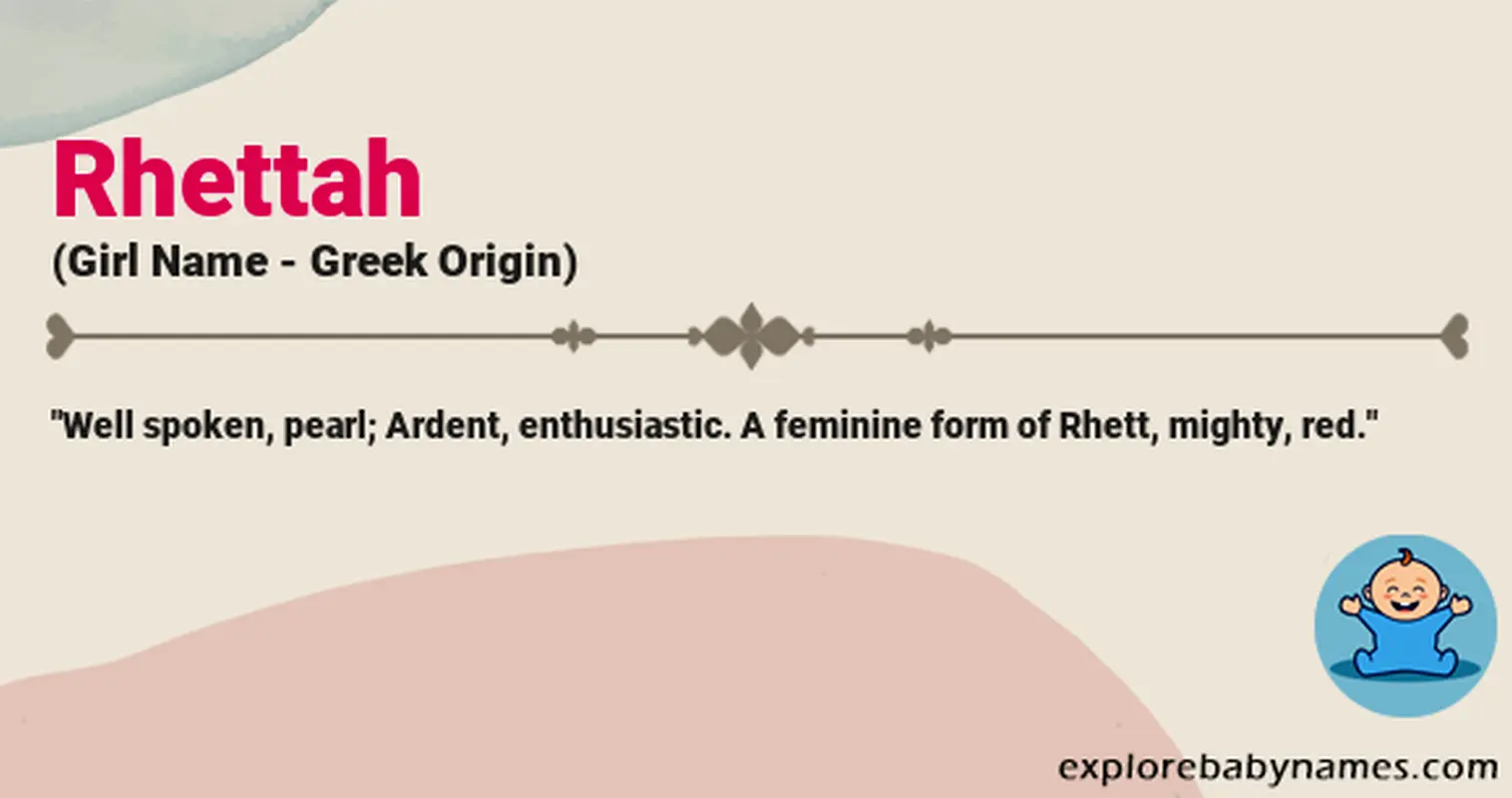 Meaning of Rhettah