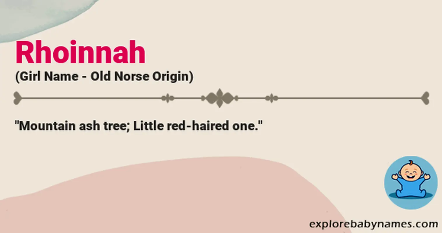 Meaning of Rhoinnah