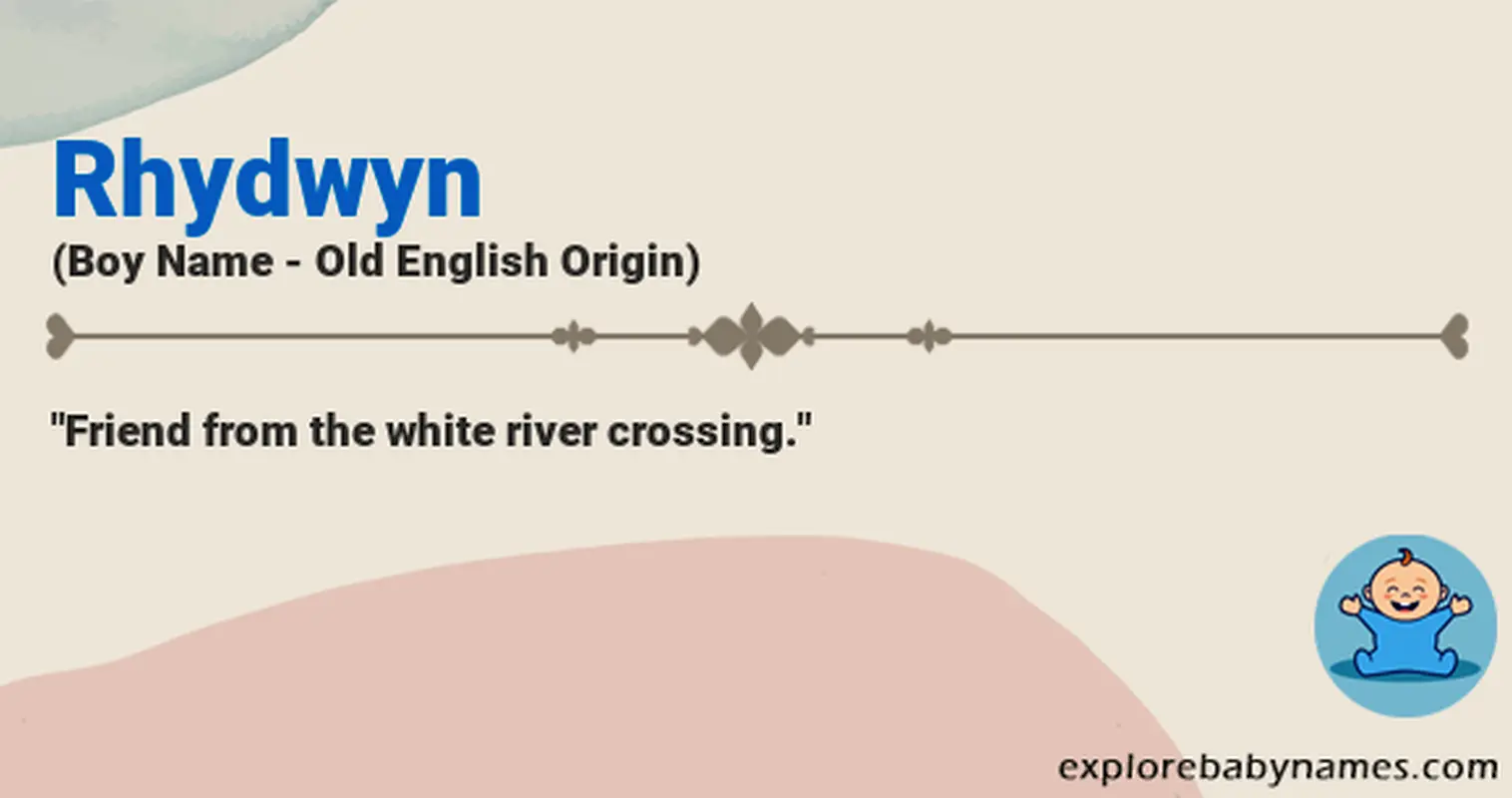 Meaning of Rhydwyn