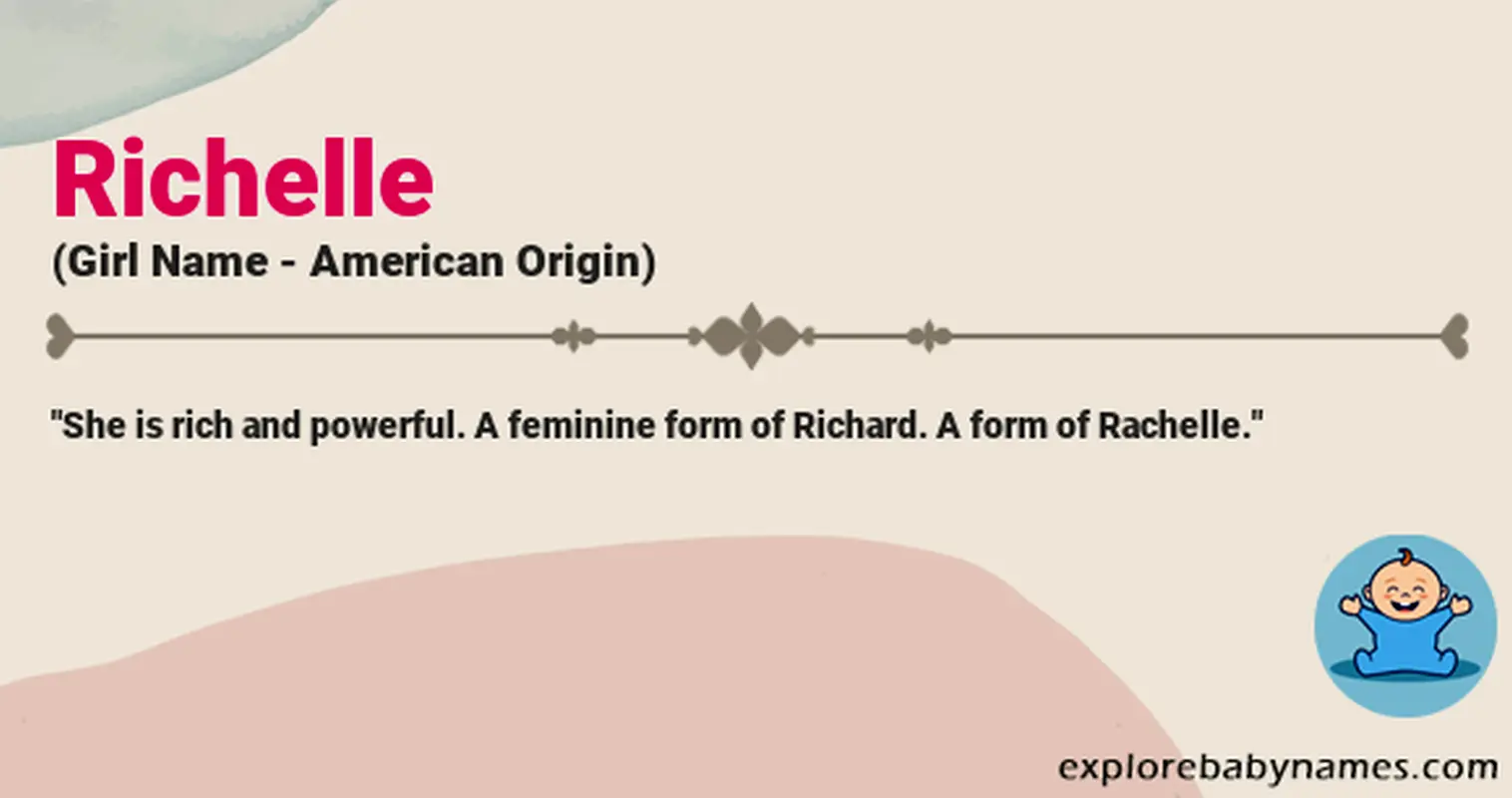 Meaning of Richelle