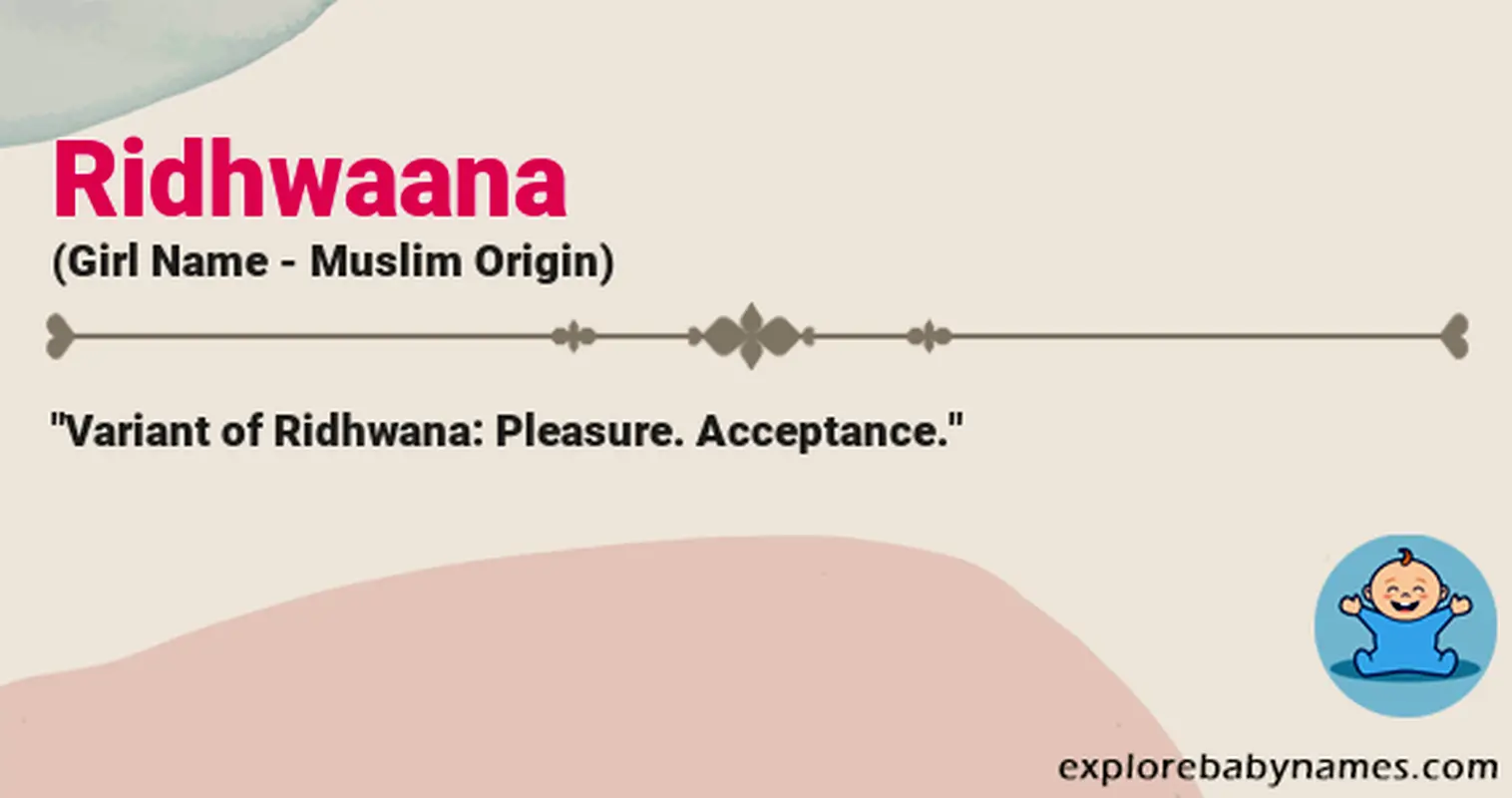 Meaning of Ridhwaana