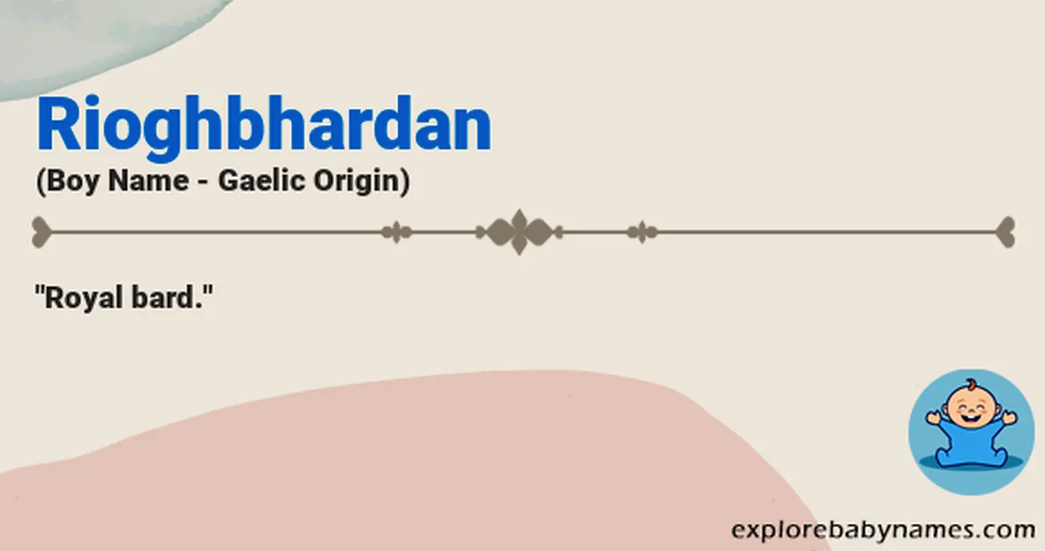 Meaning of Rioghbhardan