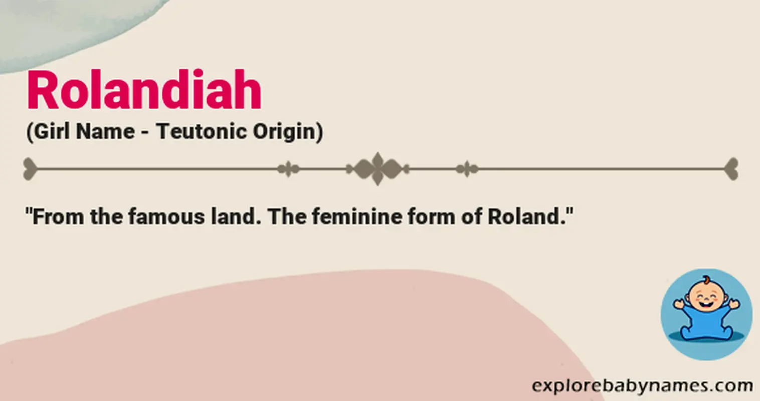 Meaning of Rolandiah
