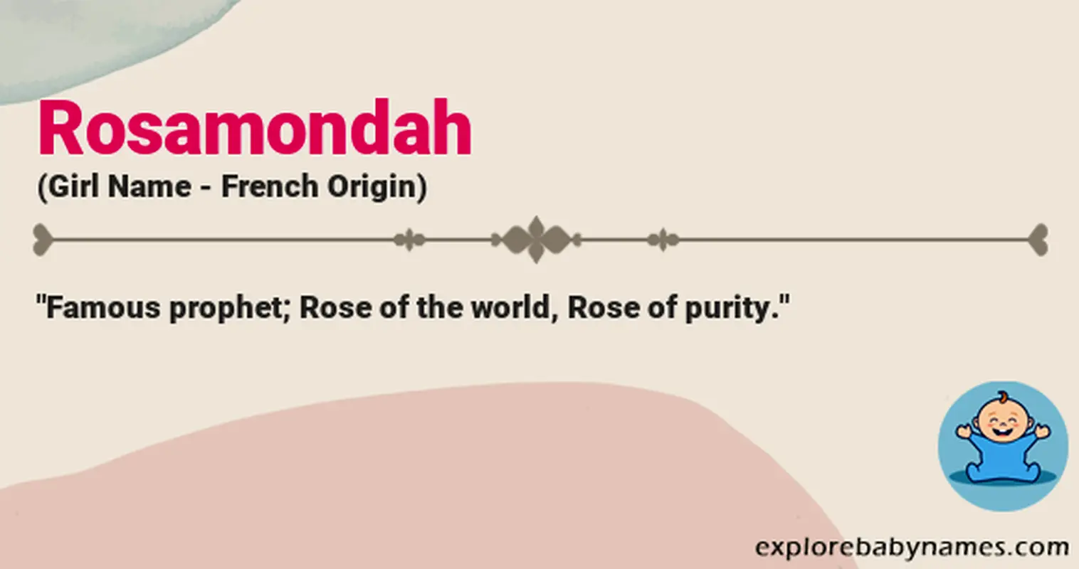 Meaning of Rosamondah