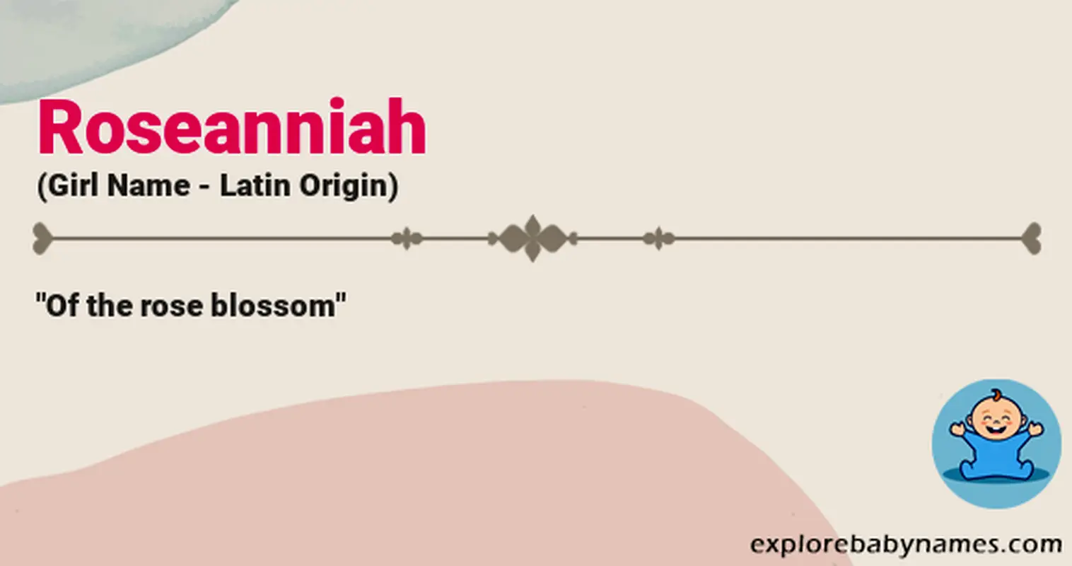 Meaning of Roseanniah