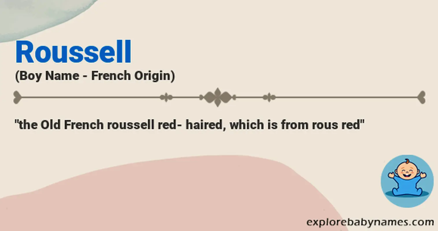 Meaning of Roussell