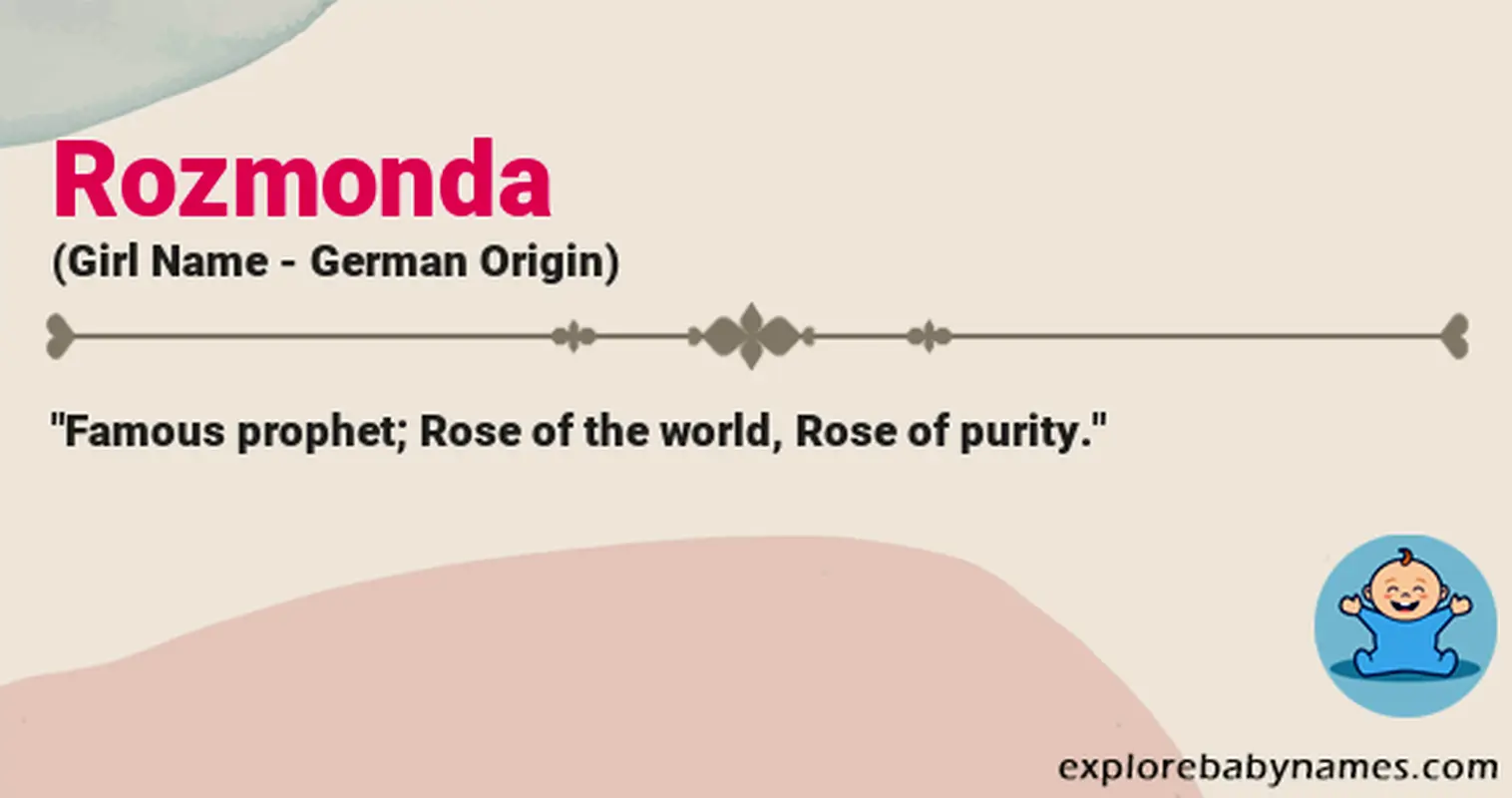 Meaning of Rozmonda