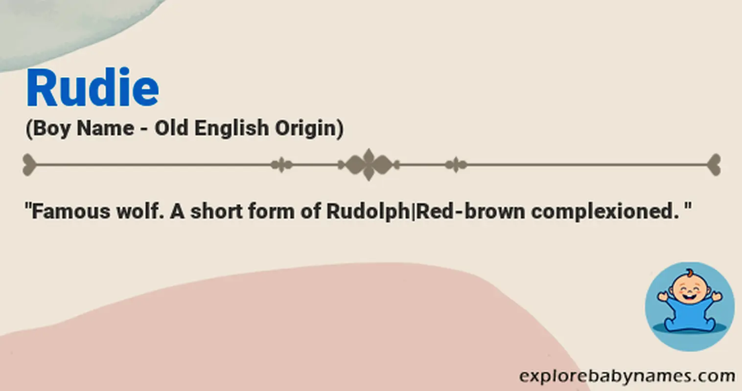 Meaning of Rudie