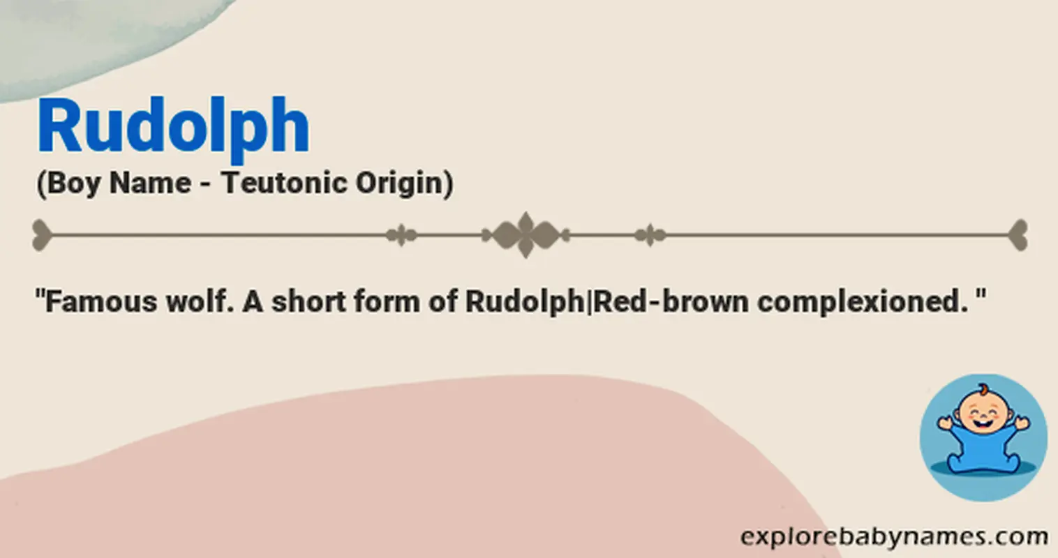 Meaning of Rudolph