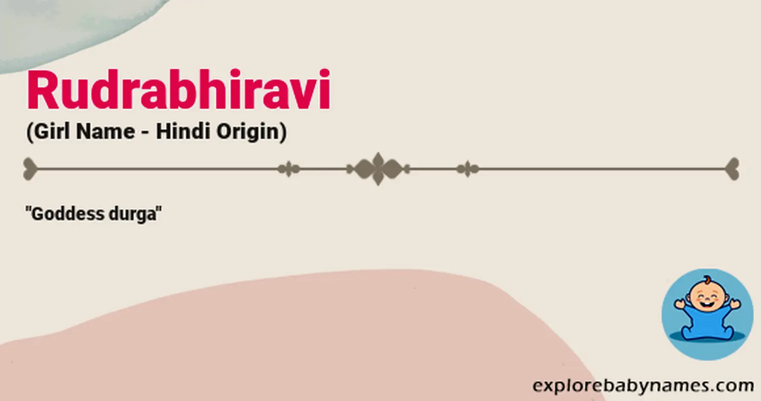 Meaning of Rudrabhiravi