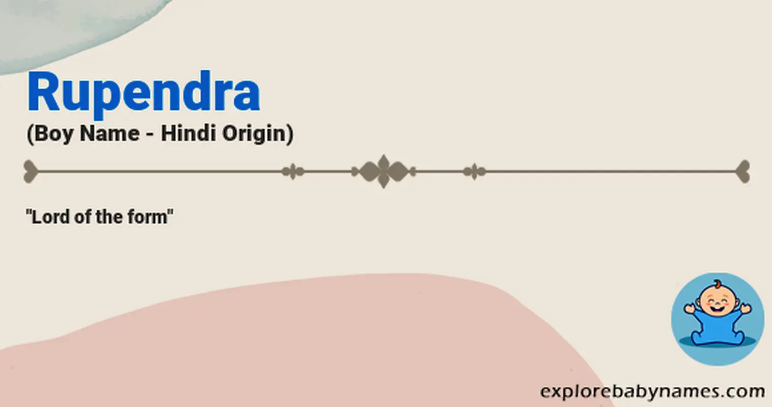 Meaning of Rupendra