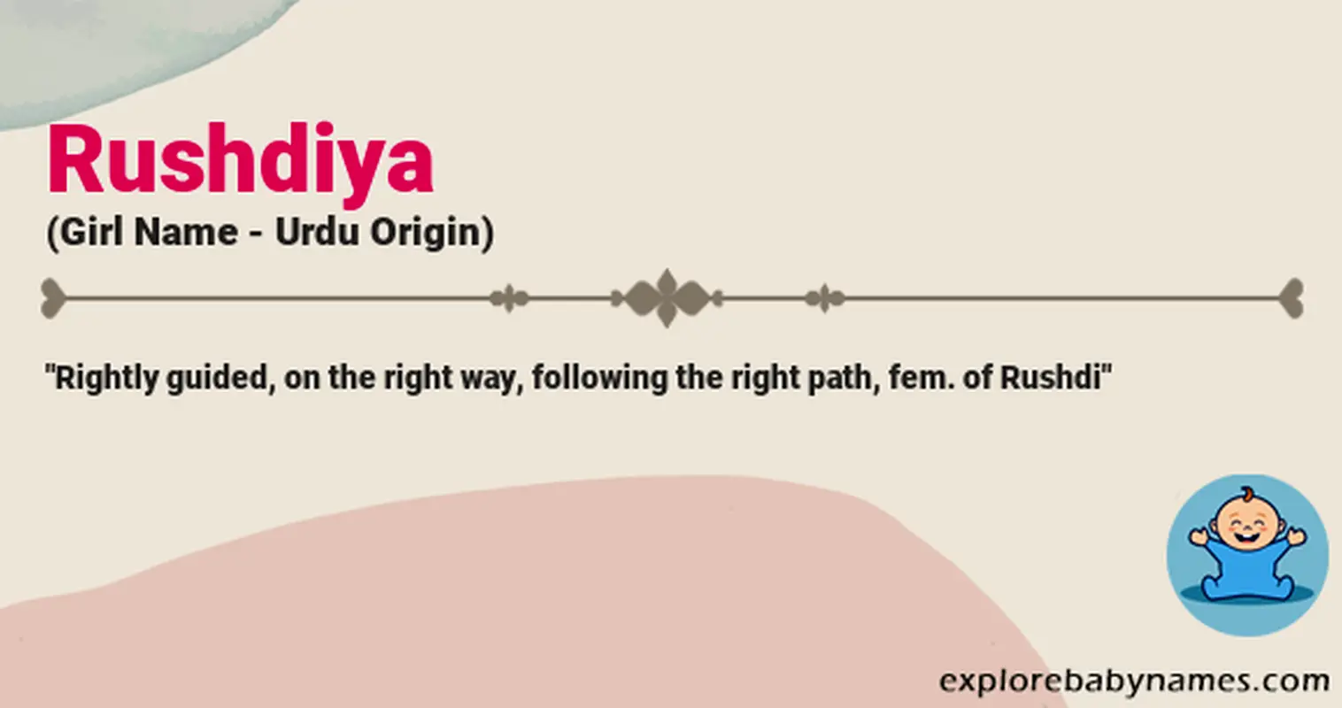 Meaning of Rushdiya