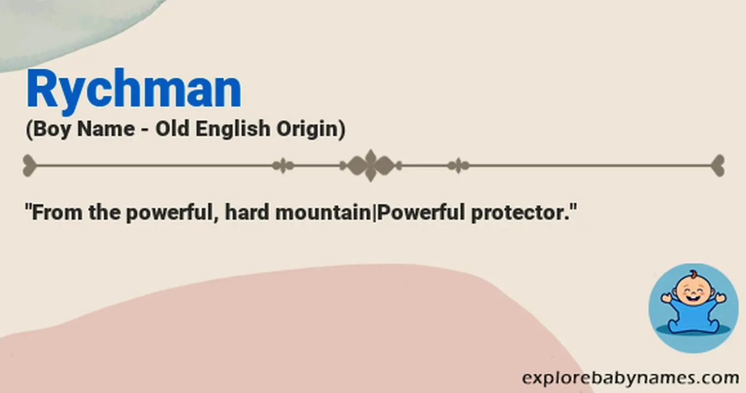 Meaning of Rychman