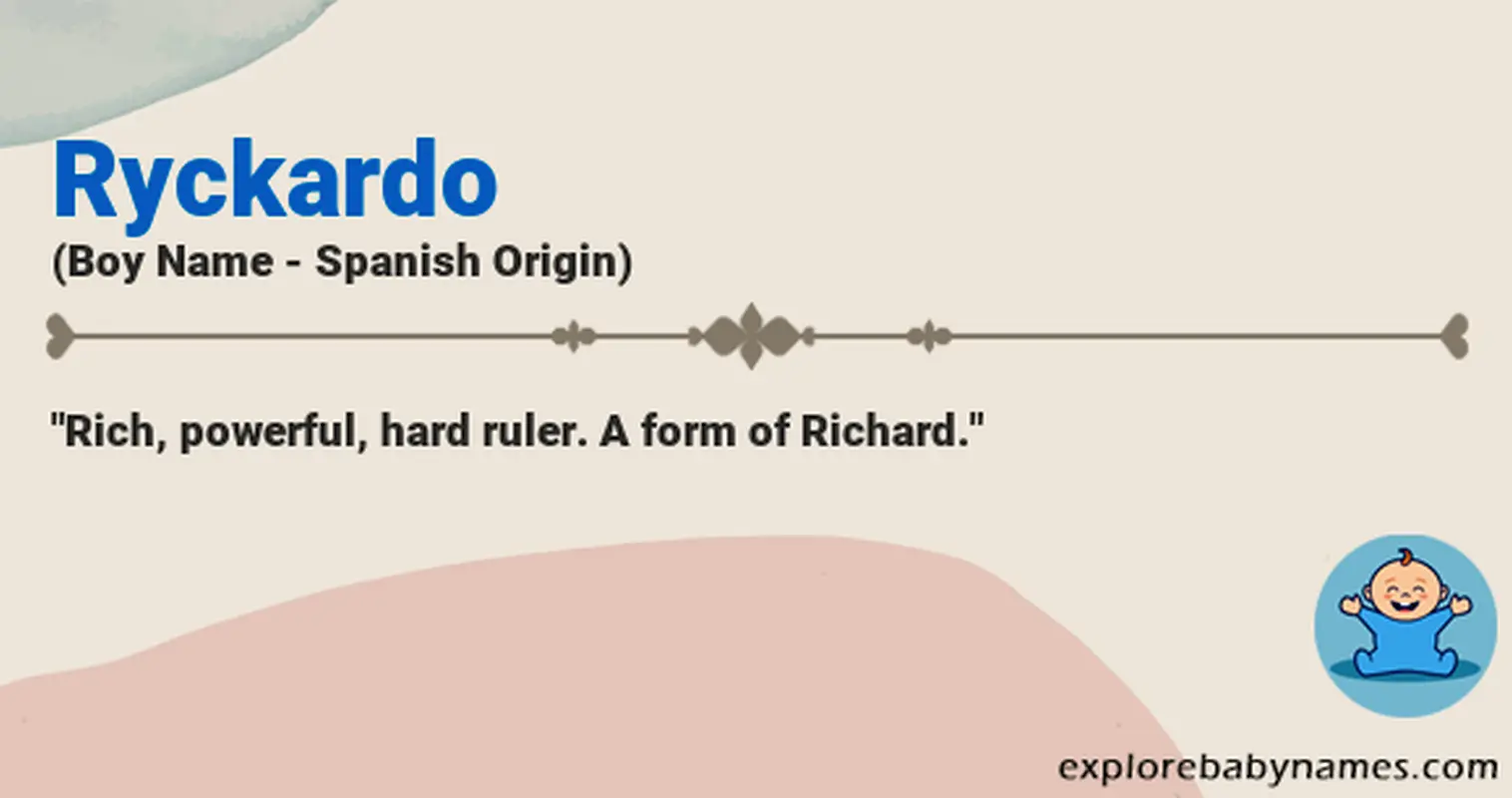 Meaning of Ryckardo