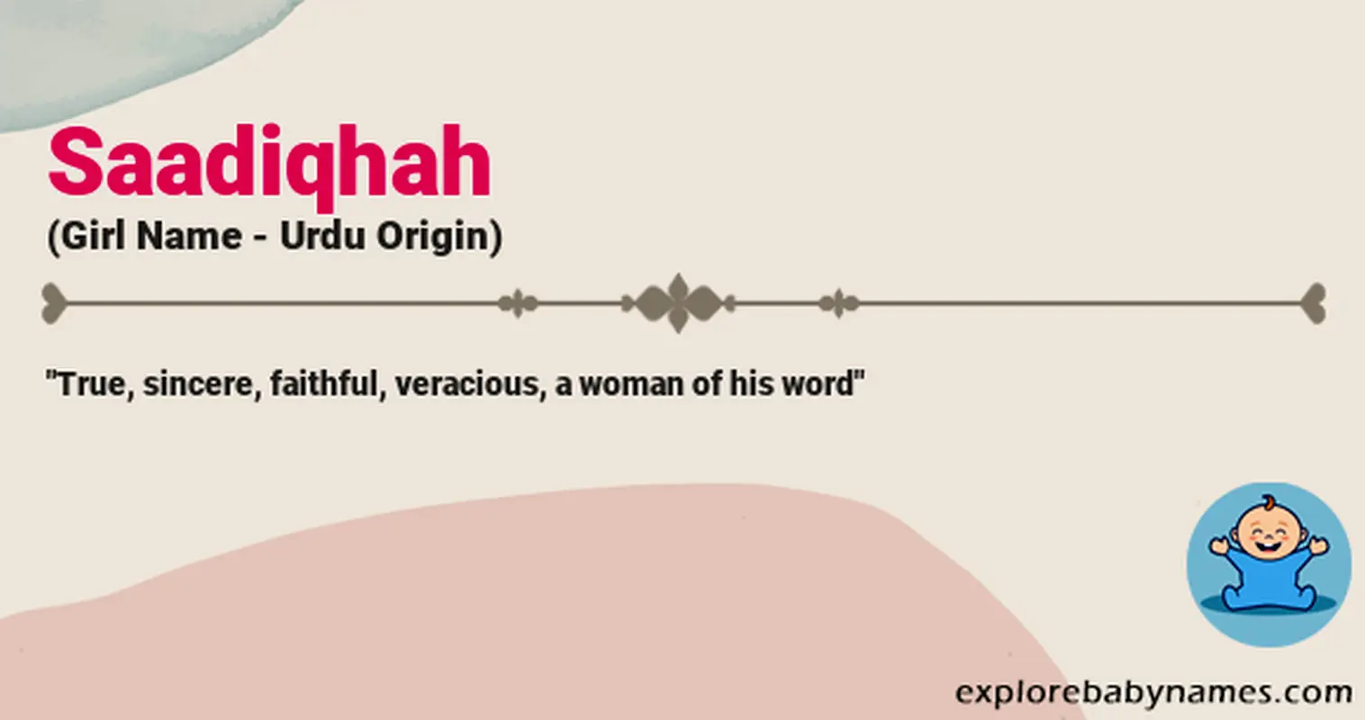 Meaning of Saadiqhah