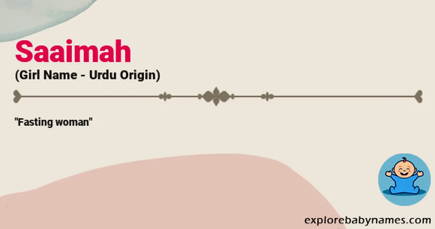 Meaning of Saaimah