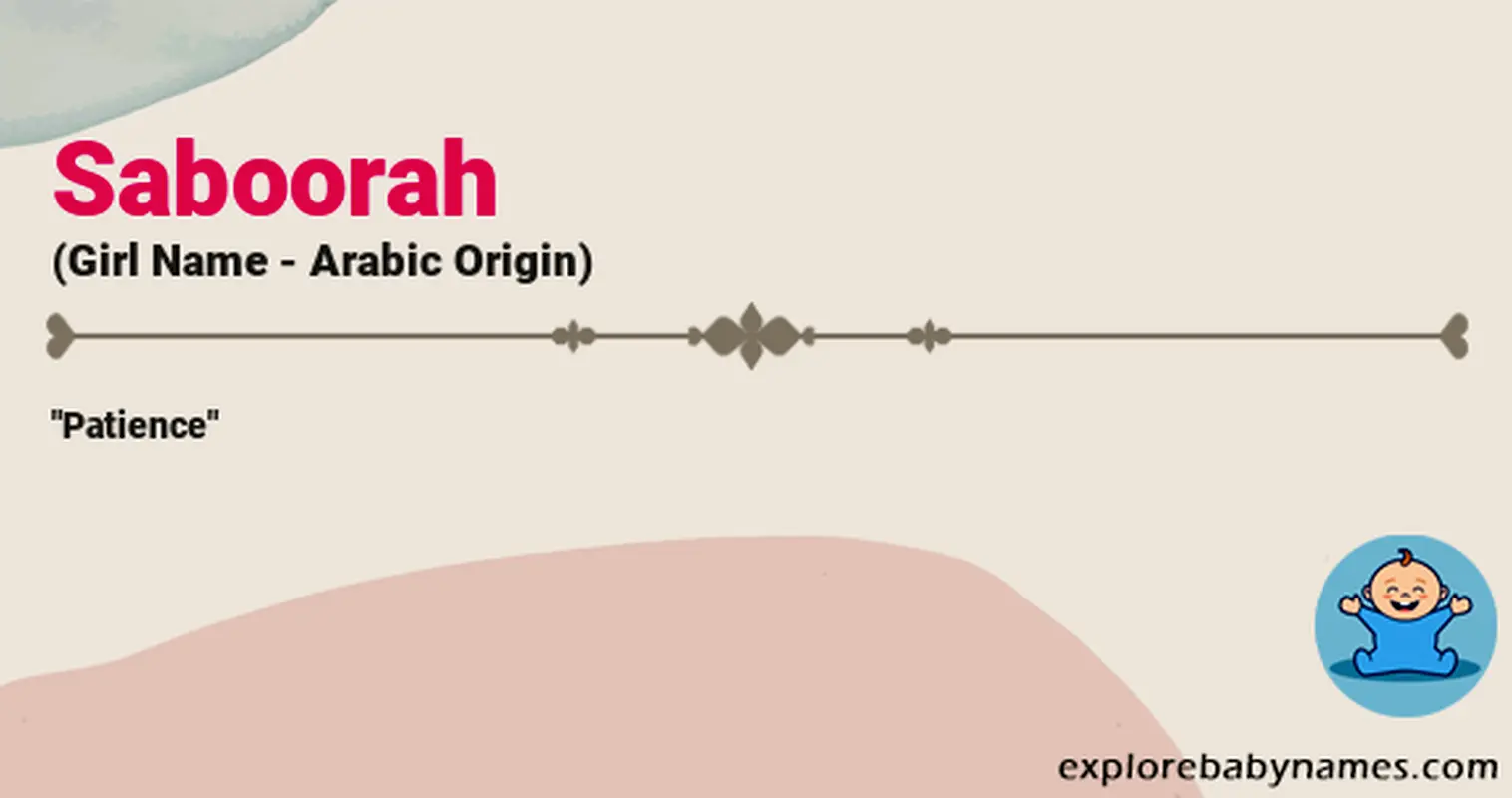 Meaning of Saboorah