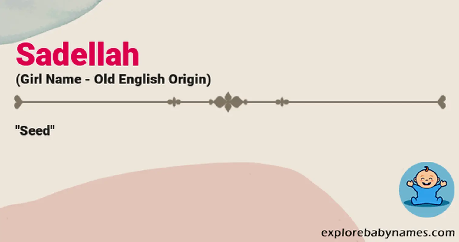 Meaning of Sadellah