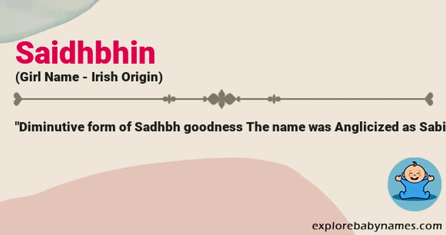 Meaning of Saidhbhin
