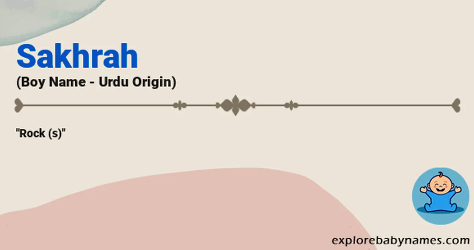 Meaning of Sakhrah