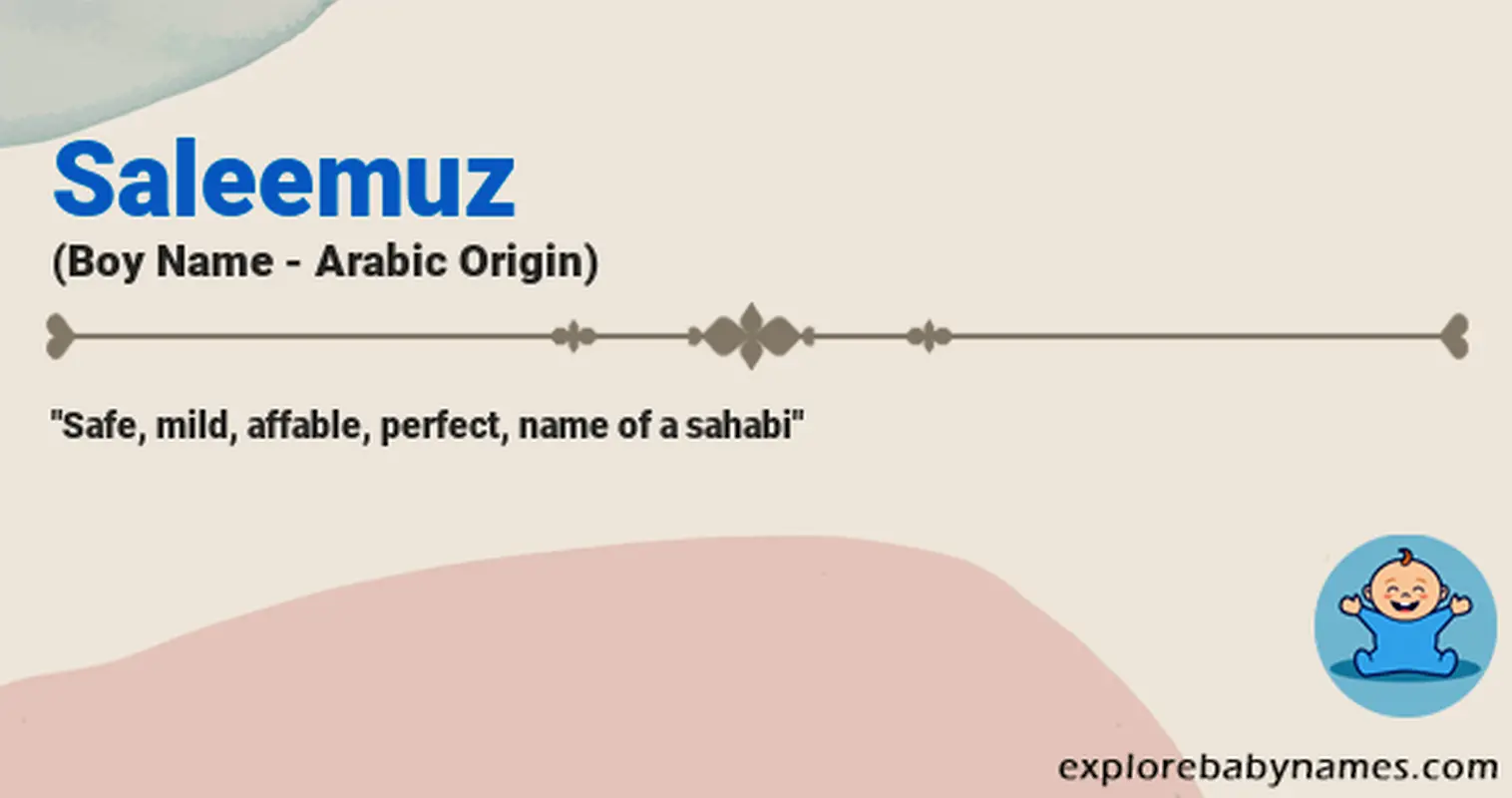 Meaning of Saleemuz