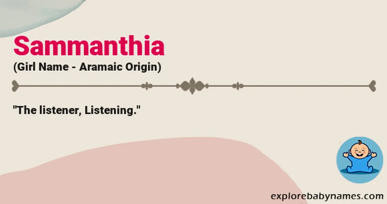 Meaning of Sammanthia