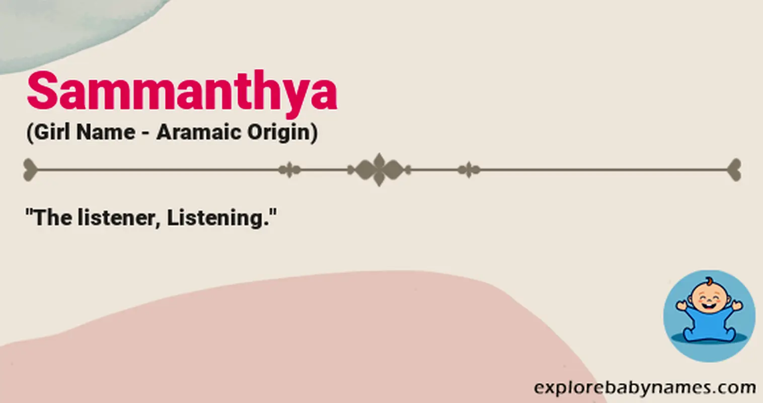 Meaning of Sammanthya