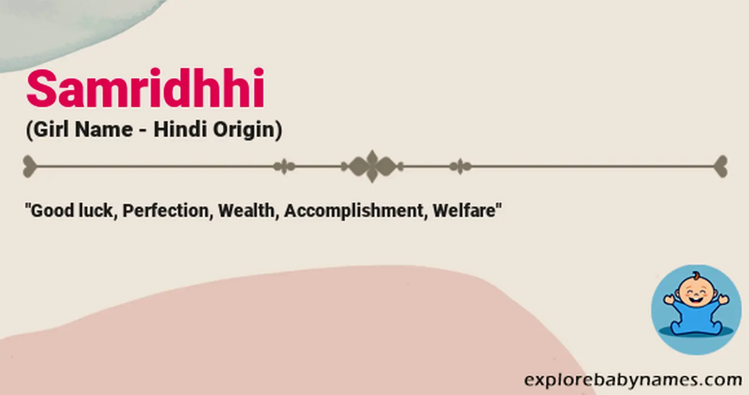 Meaning of Samridhhi