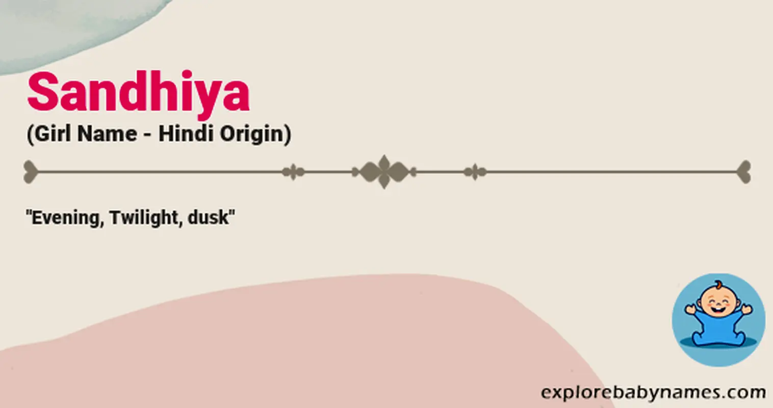 Meaning of Sandhiya