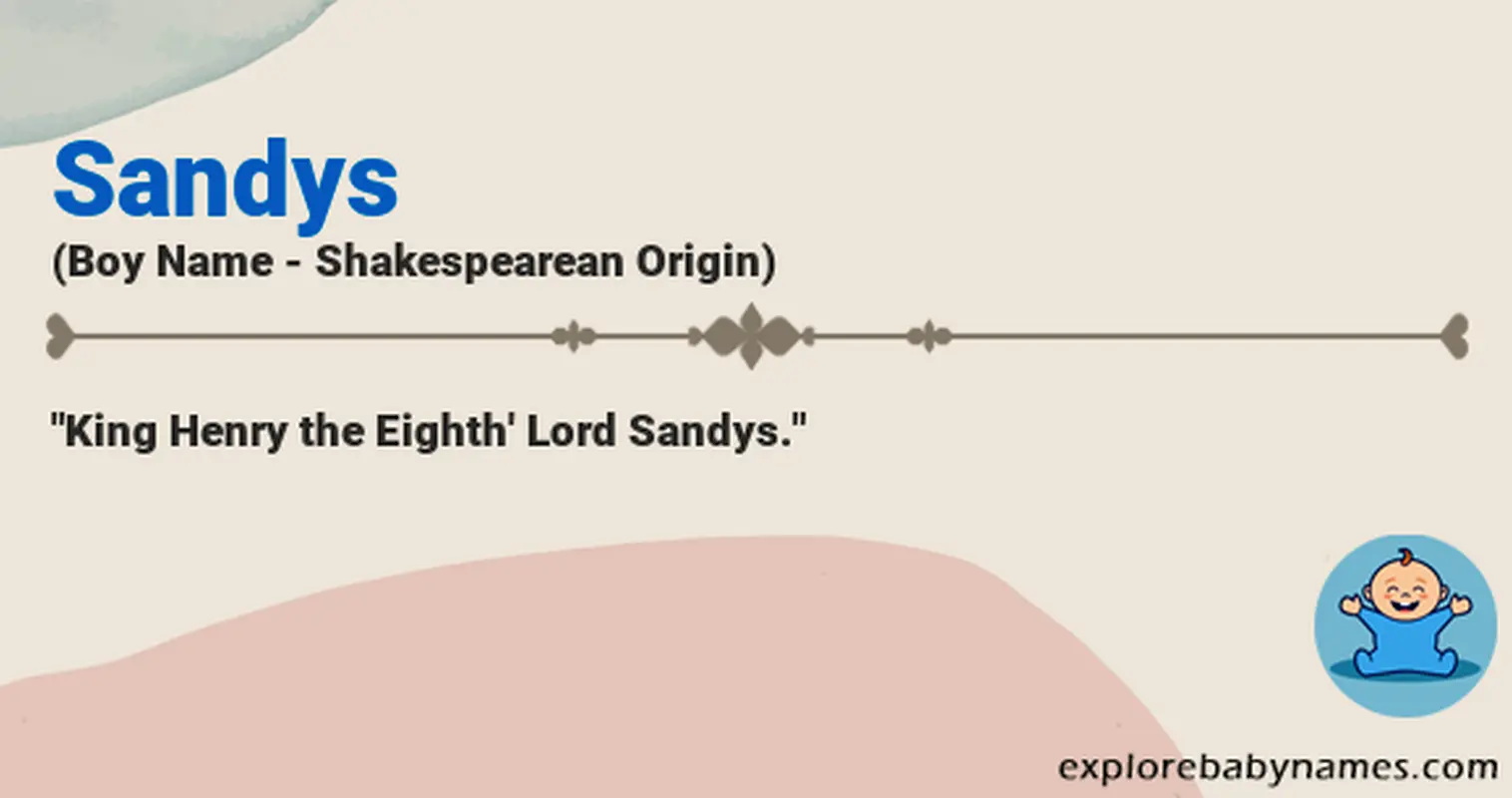 Meaning of Sandys