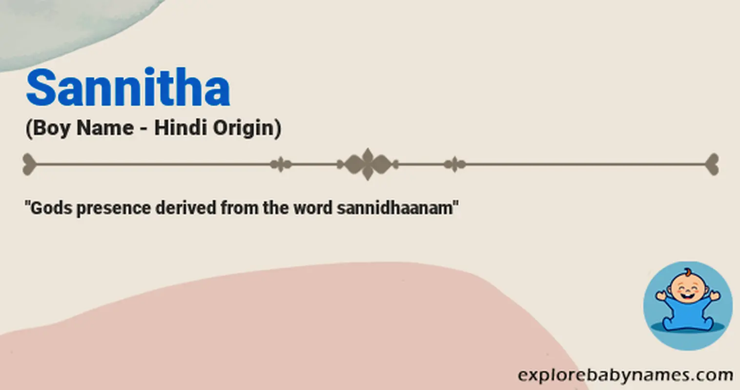 Meaning of Sannitha